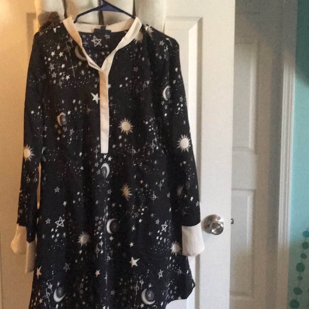 ModCloth Retro Romance Long Sleeve Dress
